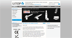 Desktop Screenshot of litopmotion.com